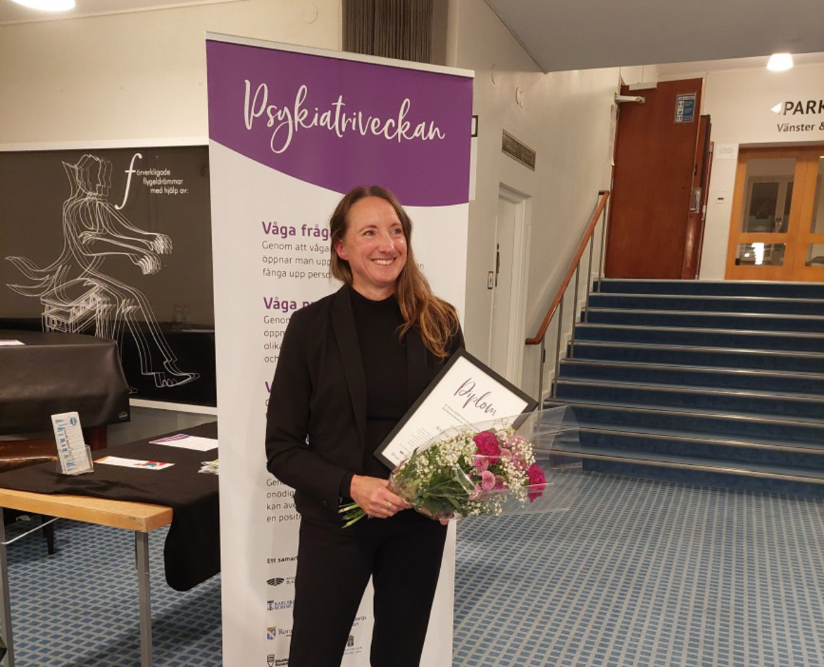Kristina Borén, årets eldsjäl 2023 Karlskrona
