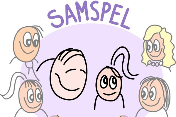 En bild som visar hur SAMSPEL fungerar.
