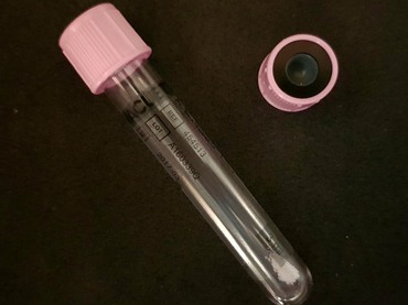 Fluorid-citrat-rör, rosa propp